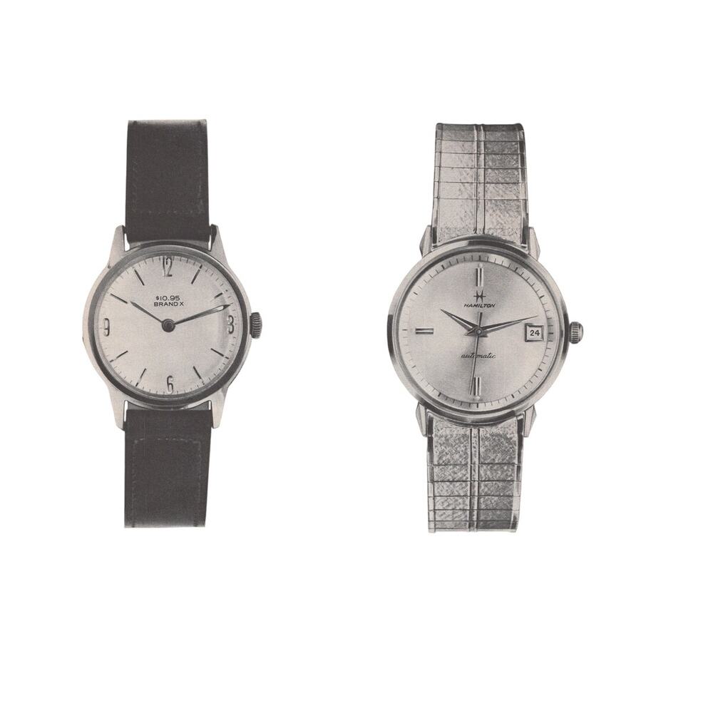 Hamilton Automatic Watch Magazine Advertisement 1960s Mens Jewelry Vintage
